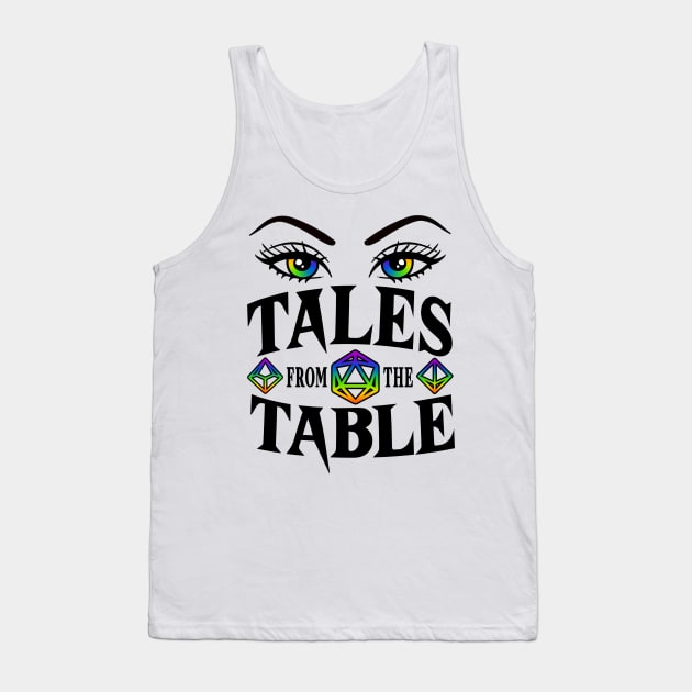 Tales from the Table Black Logo Tank Top by Tales from the Table